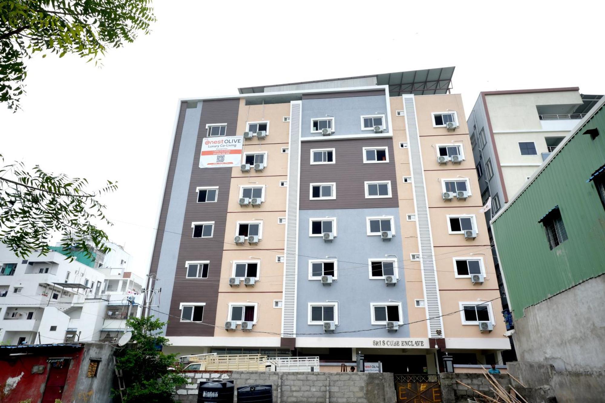 Olive-2 Coliving Pg Hostel Hyderabad Exterior foto